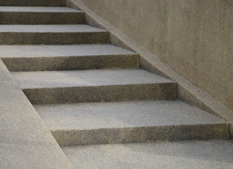 Concrete Stair Stamping