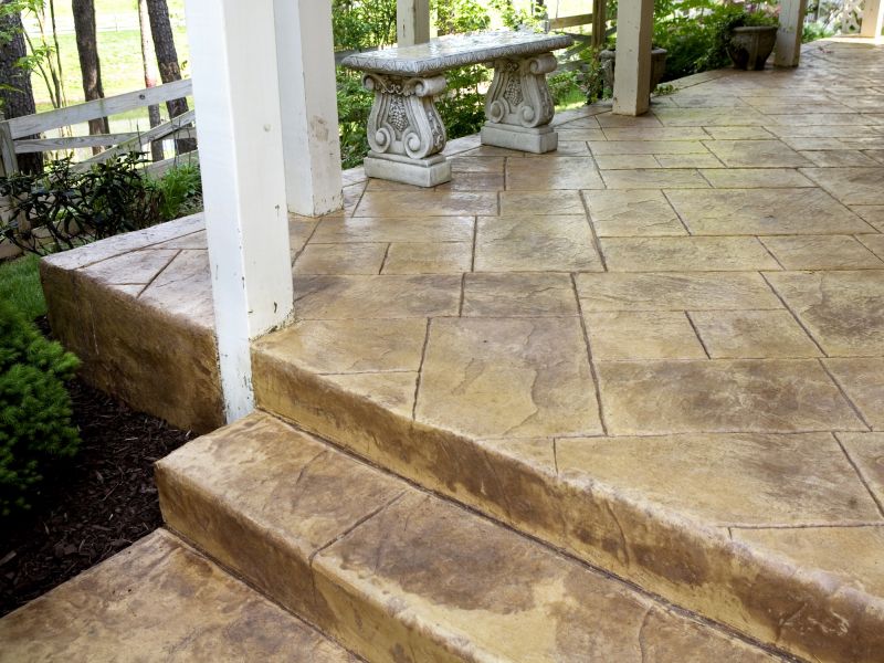 Stamped Concrete Patio Service