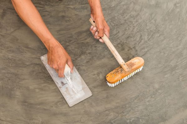 Driveway Concrete Staining in Carson City